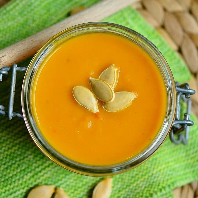 Velouté de potiron et carottes - Recette / Repas, Être Végétarien !